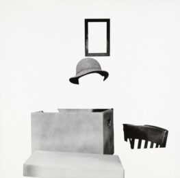Box, Hat, Frame And Chair by John Baldessari at Whitechapel Gallery