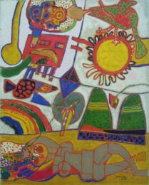 Brasilian Fete by Guillaume Corneille at Gallery Har-El, Printers & Publishers