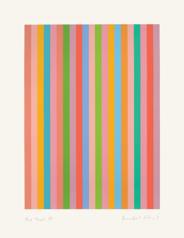 And About by Bridget Riley