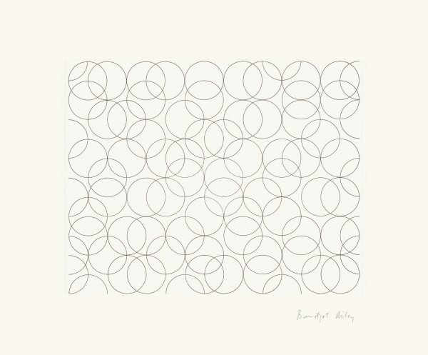 Composition With Circles 5 by Bridget Riley