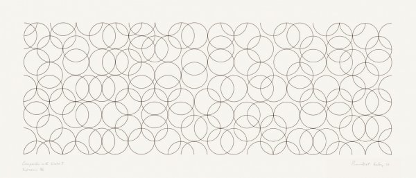 Composition With Circles 7 by Bridget Riley