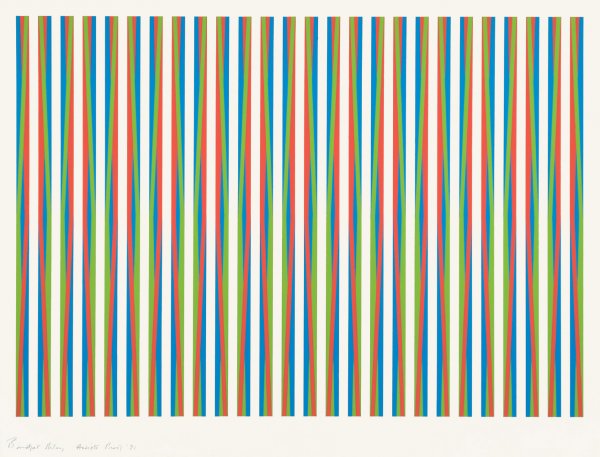 Firebird by Bridget Riley