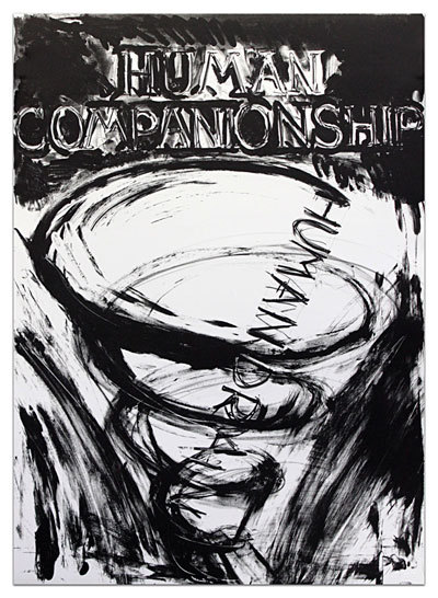 Human Companionship, Human Drain by Bruce Nauman