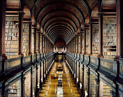 Trinty College Library Dublin I by Candida Hofer