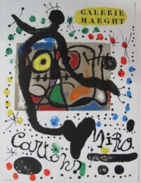 Cartons by Joan Miro at William Chambers Art