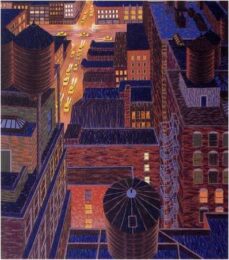 Chelsea by Yvonne Jacquette at ebo Gallery