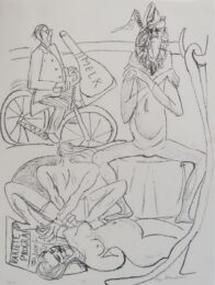 Circus (zirkus) by Max Beckmann at William Chambers Art