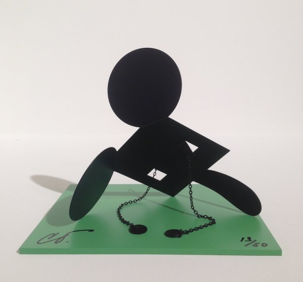 Geometric Mouse Scale E “desktop” by Claes Oldenburg