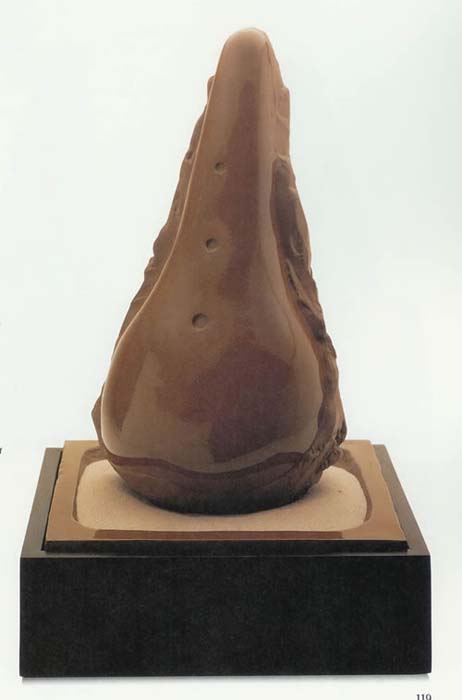 Sculpture In The Form Of A Bicycle Saddle by Claes Oldenburg