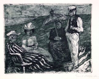 Conversation by Emil Nolde at Harris Schrank Fine Prints
