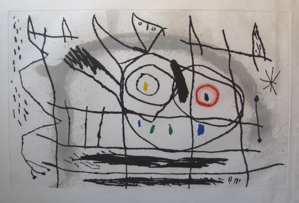 Couple D’oiseaux.ii by Joan Miro