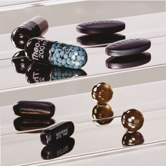 Black Heaven (nite Time) by Damien Hirst