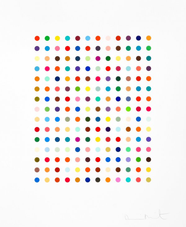 Ethidium Bromide Aqueous Solution by Damien Hirst