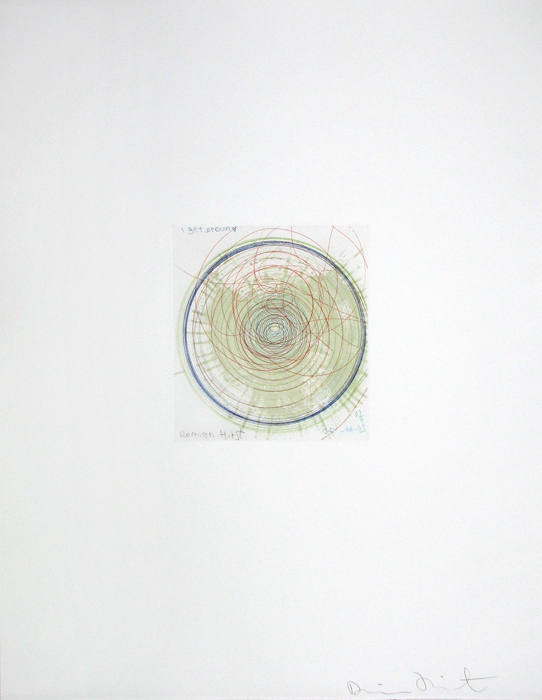 I Get Around (from In A Spin, The Action Of The World On Things Vol. I) by Damien Hirst