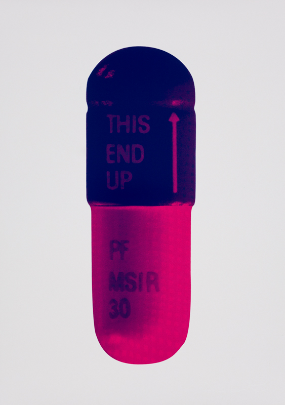 The Cure – Ice Pink/mauve/raspberry by Damien Hirst