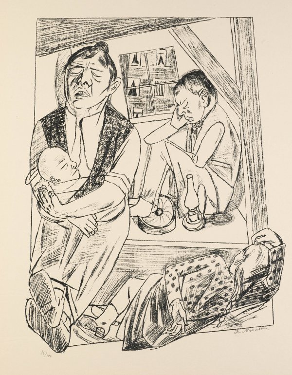 Die Nacht (Night) by Max Beckmann