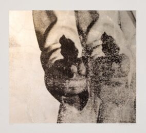 Double Silver Pop Gun by Gavin Turk at Paul Stolper Gallery