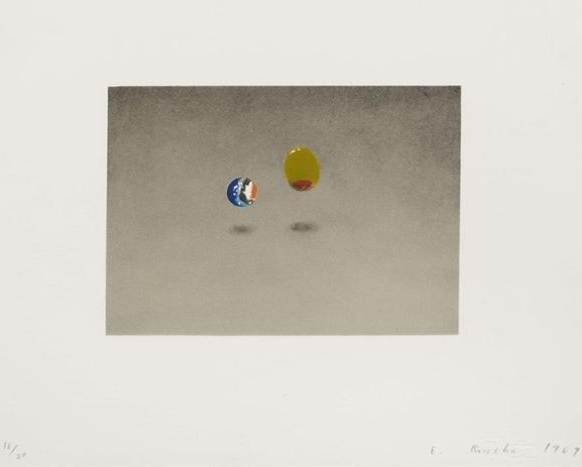 Marble, Olive by Ed Ruscha