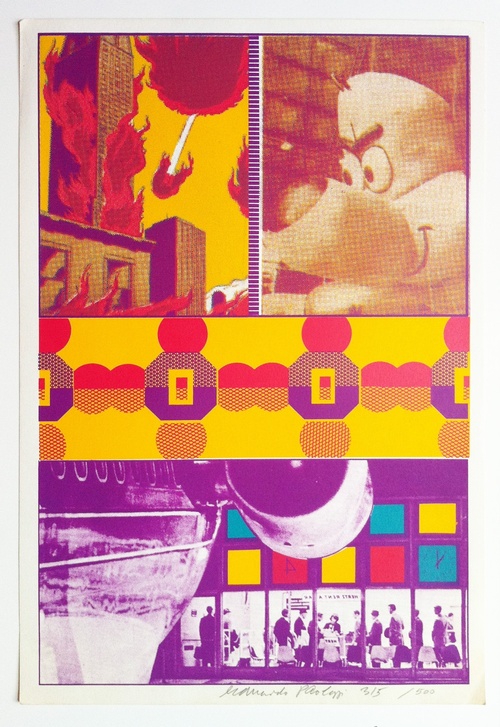 Ernie And Tt At St Louis Airport by Eduardo Paolozzi