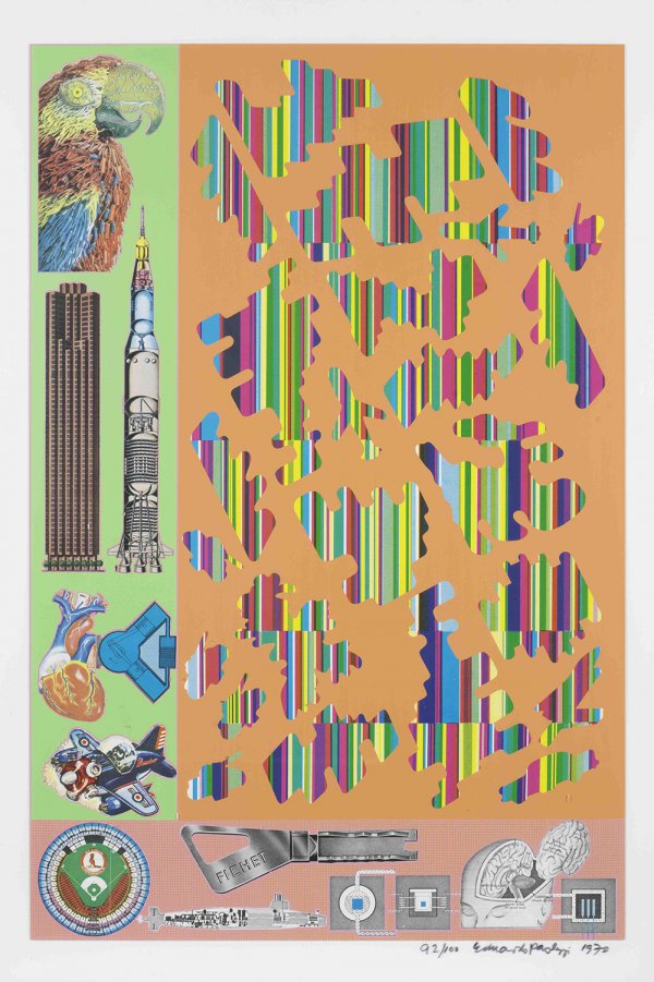 Human Fate And World Powers by Eduardo Paolozzi