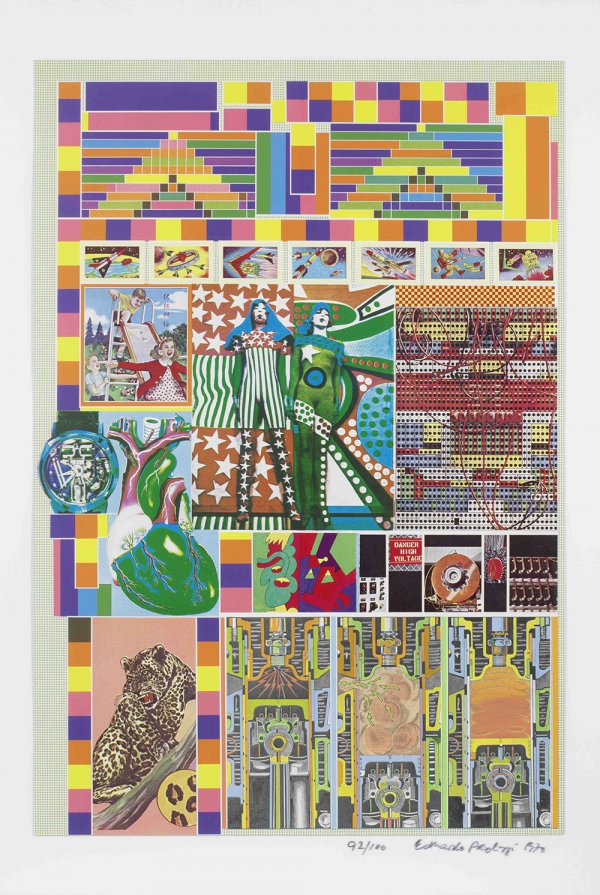 Pacific Standard Time by Eduardo Paolozzi