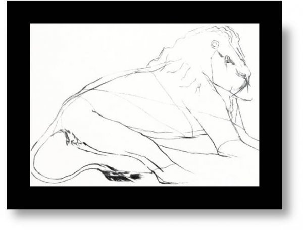 Aesop’s Fables: Lion by Elisabeth Frink