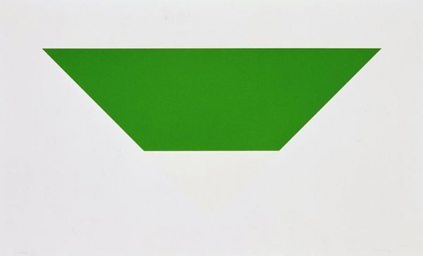 Green/white by Ellsworth Kelly