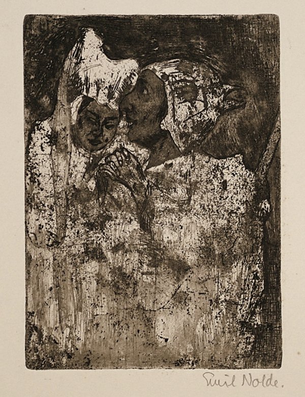 Abschied (parting) by Emil Nolde