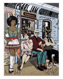 Enjoy The Ride – Pearl Jam Wrigley Road by Faile at Lieberman Contemporary