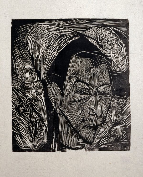 David Müller by Ernst Ludwig Kirchner