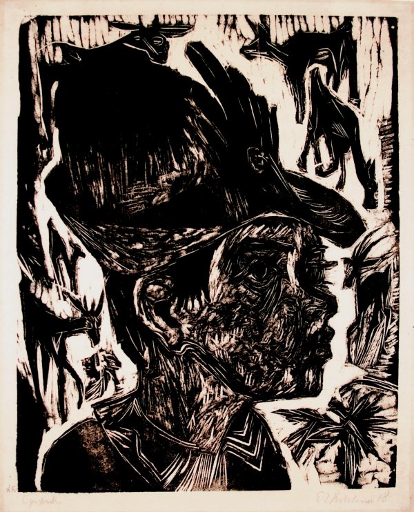 Ziegenhirt by Ernst Ludwig Kirchner