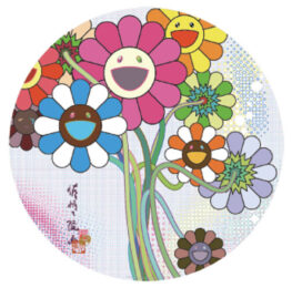 Even The Digital Realm Has Flowers To Offer by Takashi Murakami at Lieberman Contemporary