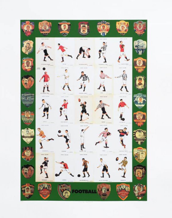 F Is For Football Clubs by Peter Blake
