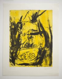 Farewell Bill by Georg Baselitz at Royal Academy of Arts