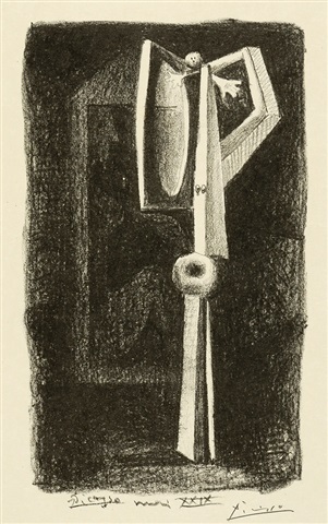 Figure.  Baigneuse A La Cabine by Pablo Picasso