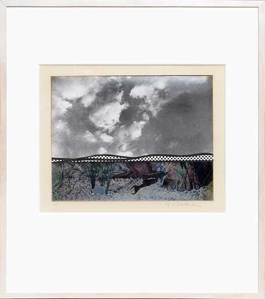 Fish And Sky by Roy Lichtenstein