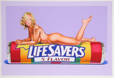 Five Flavor Funny (uma Thurman) by Mel Ramos at RoGallery