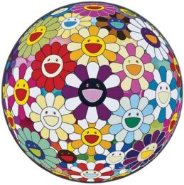 Flower Ball (3d) Sexual Violet No. 1 by Takashi Murakami at Vogtle Contemporary