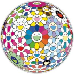 Flower Ball Want To Hold You by Takashi Murakami at Lieberman Contemporary