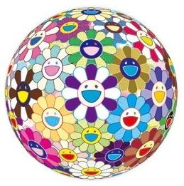 Flowerball (3-d) Kindergarten by Takashi Murakami at Lieberman Contemporary