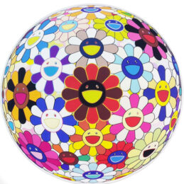 Flowerball (lots Of Colors) by Takashi Murakami at Vogtle Contemporary