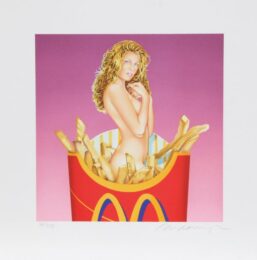Fraulein French Fries by Mel Ramos at RoGallery