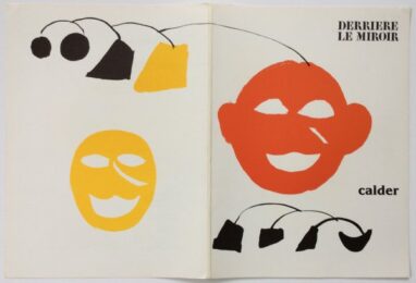 From Derriere Le Miroir 221 Cover Sheet by Alexander Calder at William Chambers Art