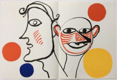 From Derriere Le Miroir 221 Sheet A by Alexander Calder at William Chambers Art