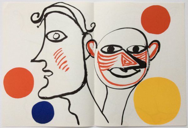From Derriere Le Miroir 221 Sheet A by Alexander Calder