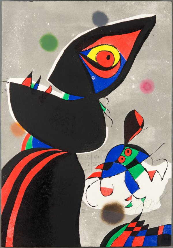Gaudi Xvii by Joan Miro