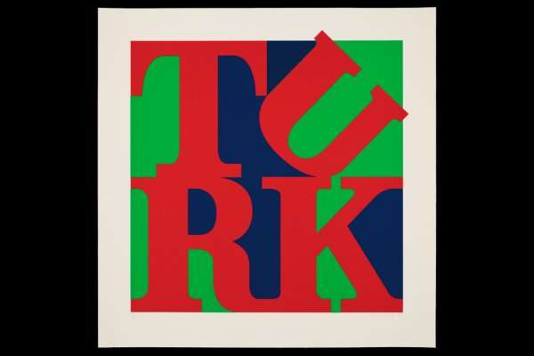 Turk Love Red by Gavin Turk