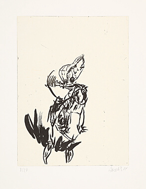 Aus der Anatomie by Georg Baselitz