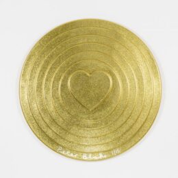 Gold Target (metal Flake) by Peter Blake at Paul Stolper Gallery
