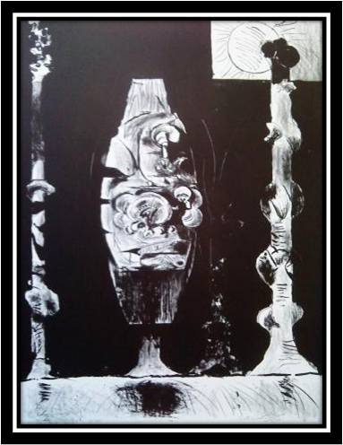 Standing Forms (black/white) by Graham Sutherland